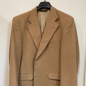 Camel hair blazer Sz 42R